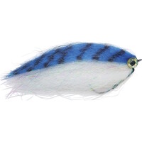 Weedless Pike Fly - weedless streamer met offsethaak 5/0 voor roofvissen