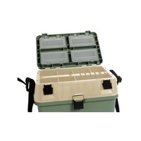 Polybox Seatbox met Draagriem – zeewaterbestendige zit- en opbergkist met vakverdeling