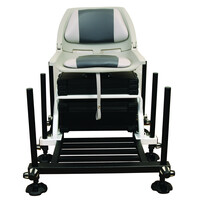 Match Box Pro Competition Rotary Seat – luxe aluminium zitkist met draaibare zitting en rugleuning