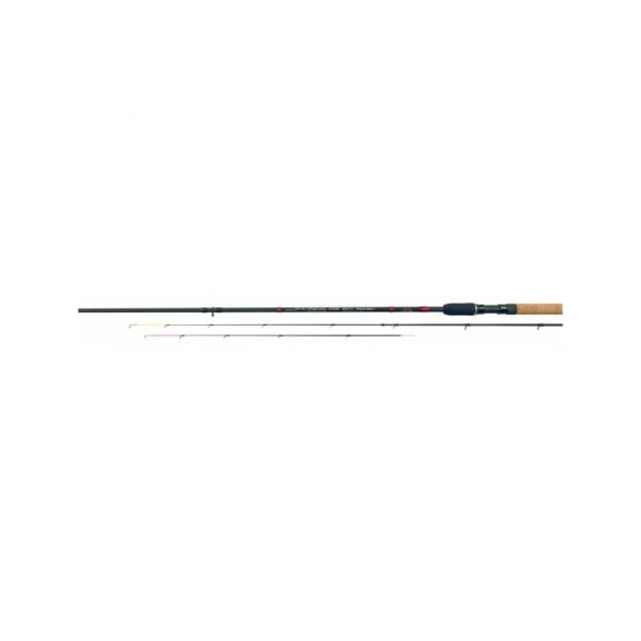 TL Pro Match Feeder 12ft - 3-delige carbon feederhengel met 2 toppen en EVA handgreep