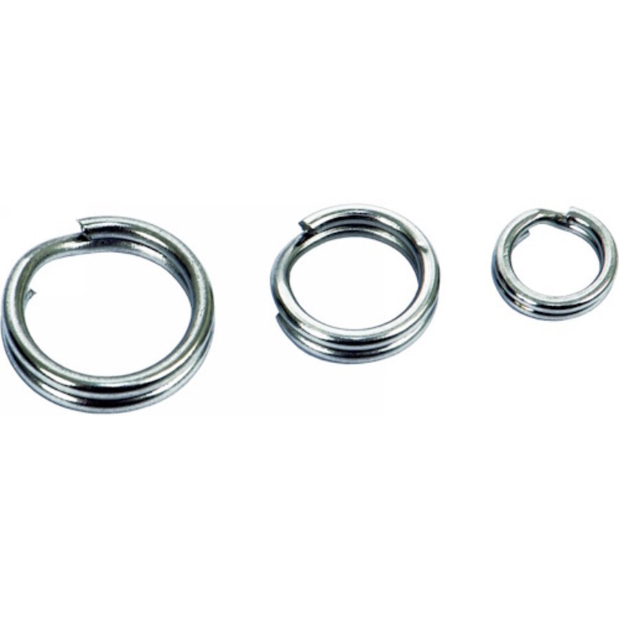 Splitringen - hoogwaardige roestvrijstalen bevestigingsringen in 6 mm, 8 mm en 10 mm