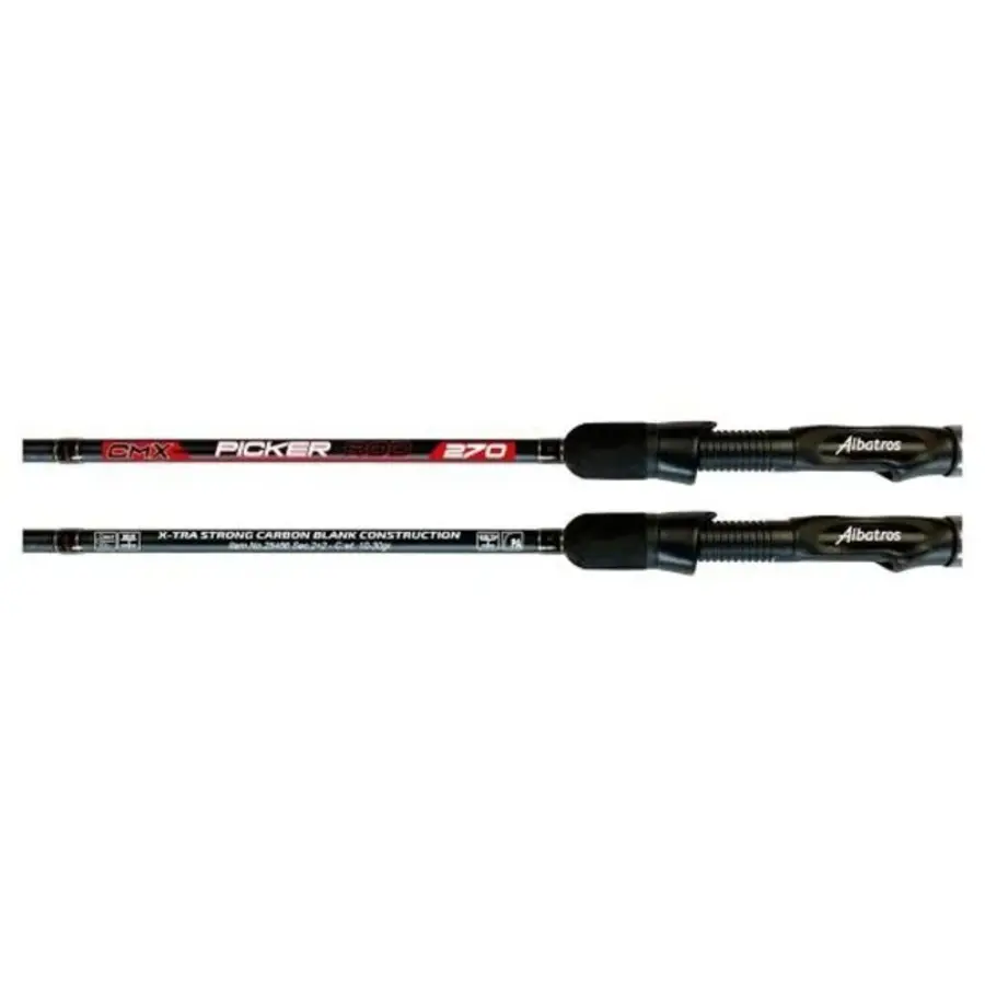 Albatros CMX Waggler hengel 3,00m – 2-delig, 5-15gr werpgewicht, carbon blank met SIC ogen