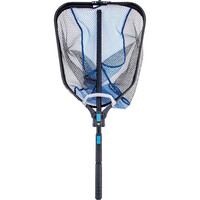 DLX Foldable Net - heavy duty opvouwbaar schepnet met geïntegreerde zaklamp en rubber coating