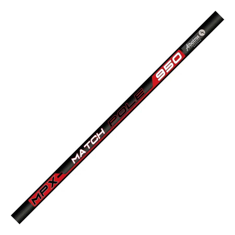 Albatros MPX-Match Putover Pole 950CM – Lange vaste hengel 7-delig met elastieksysteem
