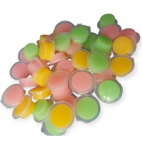 Fruitcup plat, per stuk