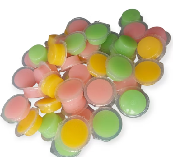 Junai.nl Fruitcup plat, per stuk Smaak: Gemixed