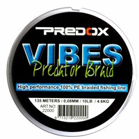 Vibes Braid gevlochten vislijn - verkrijgbaar in 0.10mm en 0.18mm (135 meter)