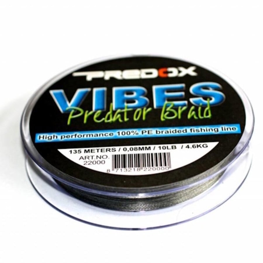 Vibes Braid gevlochten vislijn - verkrijgbaar in 0.10mm en 0.18mm (135 meter)