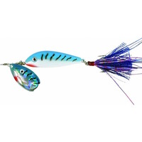 Bodyspin 5GR spinner kunstaas - verkrijgbaar in Green Perch, Blue Tiger en Sunrise