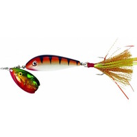 Bodyspin 5GR spinner kunstaas - verkrijgbaar in Green Perch, Blue Tiger en Sunrise
