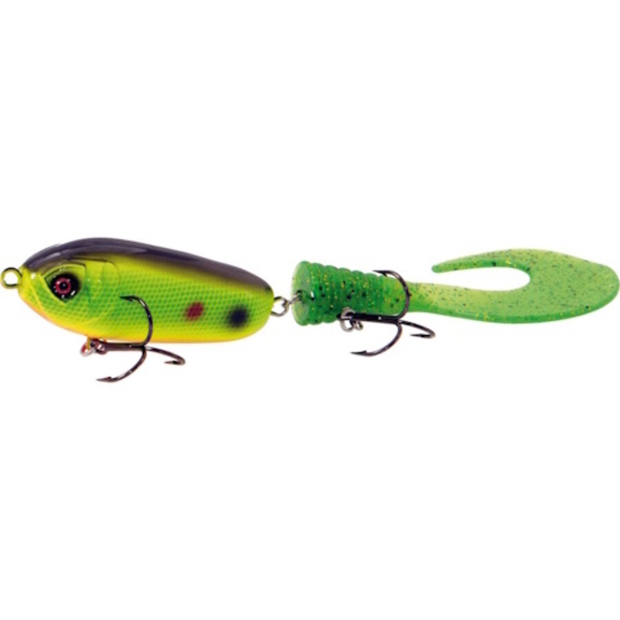 Woody Wobbler jerkbait 18,5 cm - verkrijgbaar in Fire Tiger, Minnow, Blue Tiger, Green Perch, Red Brown, Brown Goby en Trout
