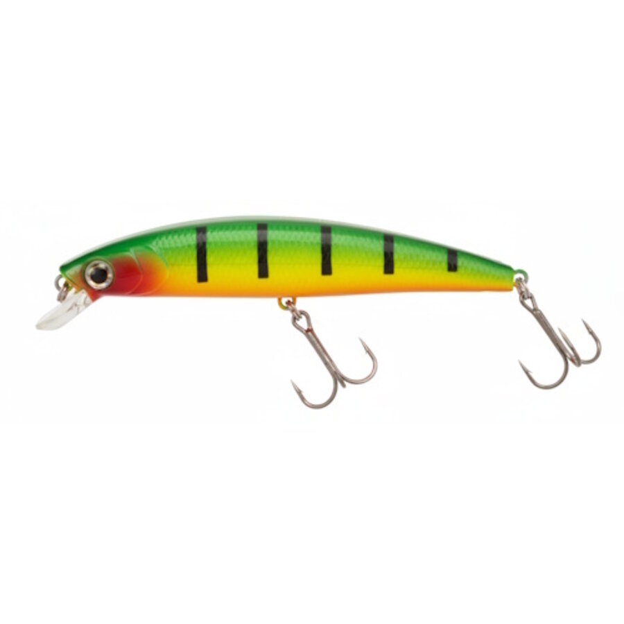 Long Luke crankbait 13 cm drijvend - verkrijgbaar in Gold Black, Rainbow Trout, Silver Shiner, Fire Tiger en Blue Tiger