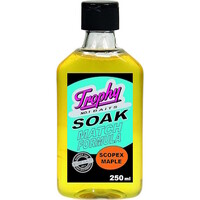 Soak Liquid 250ML – verkrijgbaar in Krill, Squid Octopus en Scopex Maple