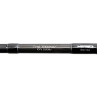 Soul Nero The Stalker karperhengel 10FT 3.00LB - compacte carbon hengel met shrink tube greep