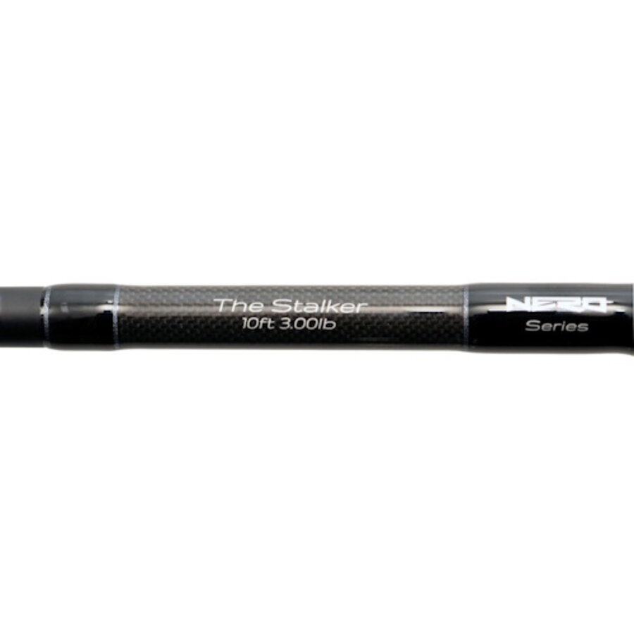 Soul Nero The Stalker karperhengel 10FT 3.00LB - compacte carbon hengel met shrink tube greep