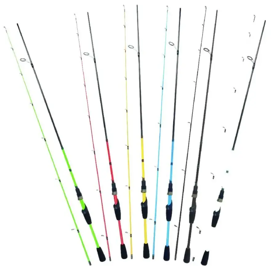 Streetfishing Concept UL Spin - 2-delige ultra light spinhengel 210 cm, 3-12 g werpgewicht, 90 g lichtgewicht