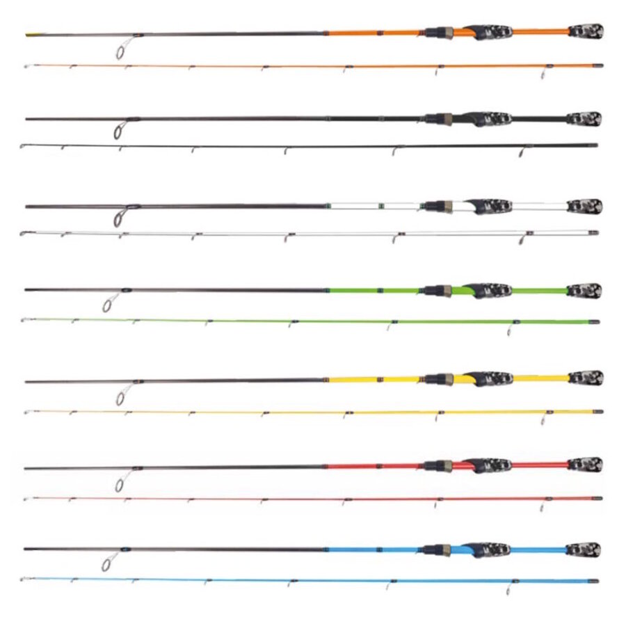 Streetfishing Concept UL Spin - 2-delige ultra light spinhengel 210 cm, 3-12 g werpgewicht, 90 g lichtgewicht