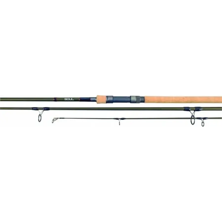 Compact Stalker 10FT – 3.00LB – Compacte karperhengel met kurken handgreep, perfect voor mobiel vissen en struinen