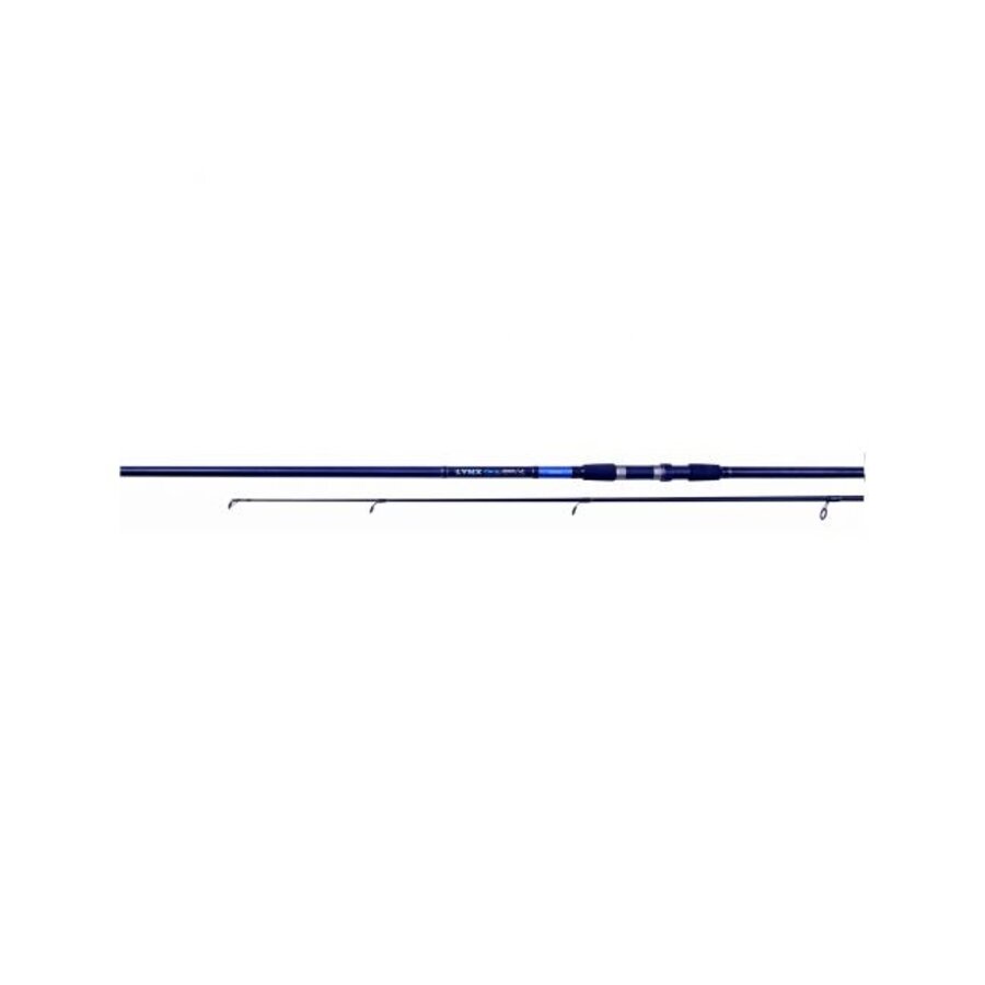 Lynx Carp 360cm – 2-delige karperhengel – 2,5LB testcurve – Glasfiber hengel met EVA handgreep