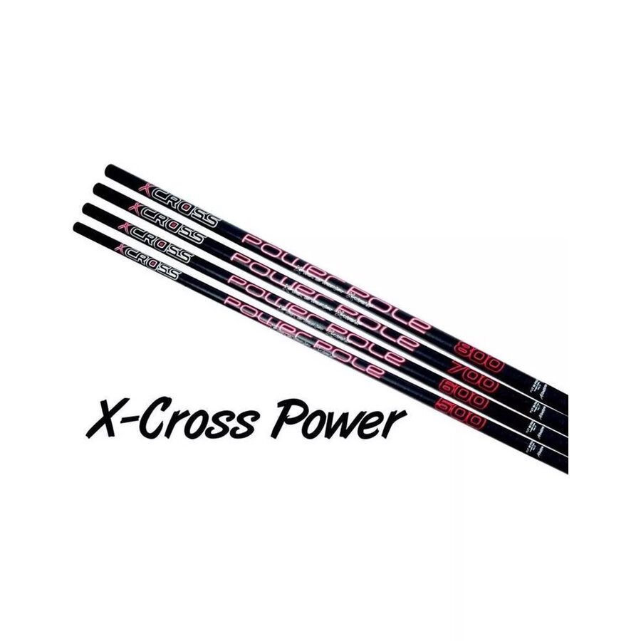 X-Cross Put-In Power Pole 600 cm - lichte en sterke carbon insteekhengel met strakke actie
