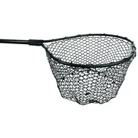 Full Rubber Landingnet - Robuust landingsnet met rubber gecoat net - 47x47x35 cm