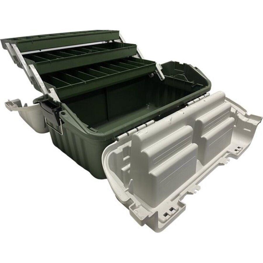 Tacklemaster Multiload Box 3-ladig Large - ruime viskoffer met drie lades en groot hoofdvak