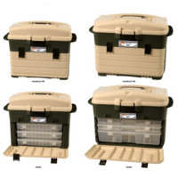 Tacklemaster Organizer Medium viskoffer | inclusief 5 tackleboxen