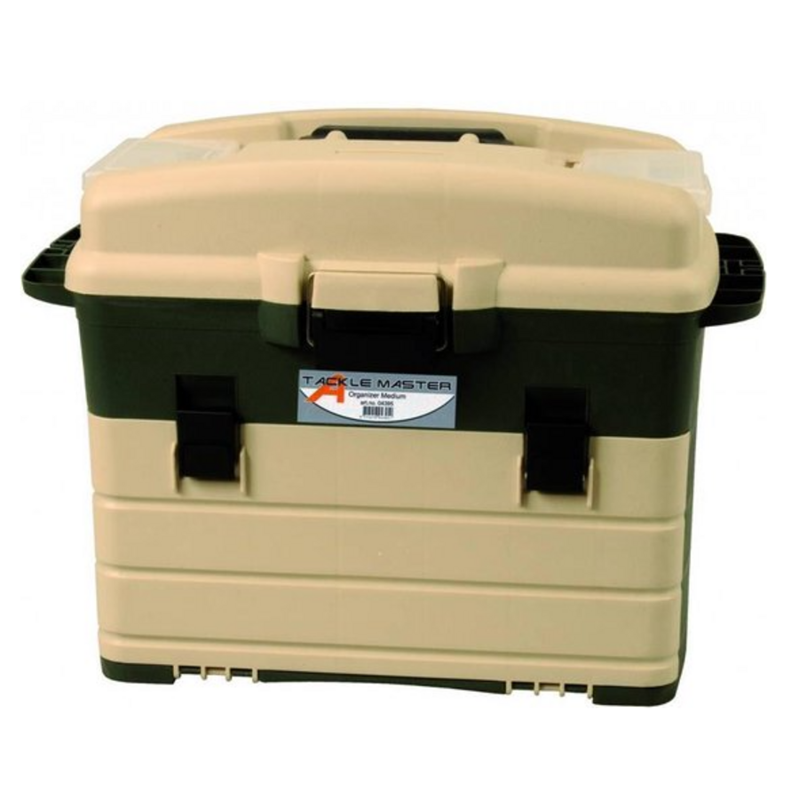 Tacklemaster Organizer Medium viskoffer | inclusief 5 tackleboxen
