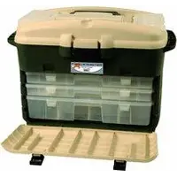 Tacklemaster Organizer XL - extra grote vis-organizer met 5 uitneembare tackleboxen en ruim hoofdvak