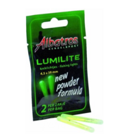 Clip-On Kniklicht 5,0 mm Geel 2-stuks - eenvoudig te bevestigen lichtjes voor hengeltoppen