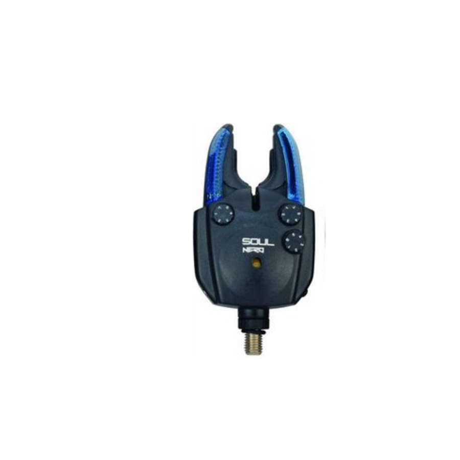 SOUL Nero Bite Alarm - compacte beetmelder met blauwe LED en nachtverlichting