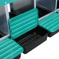 Legnest metaal 5-vaks – automatisch eierrolsysteem en eenvoudig schoon te maken