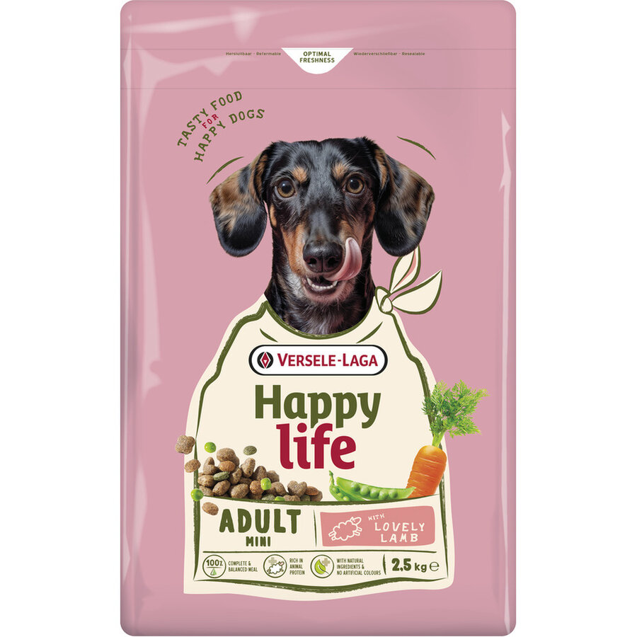 Adult Mini hondenvoer met lam – 100% complete natuurlijke voeding voor kleine honden