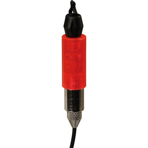 ALBATROS Drop Bite Indicator - swinger met lijnclip en gewicht Rood