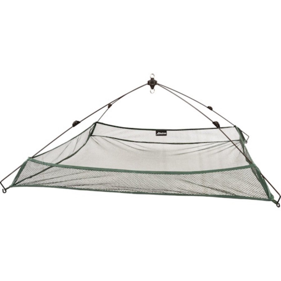 Albatros Kruisnet met rand 6 mm 1 meter - inklapbaar aasvisnet met opstaande rand