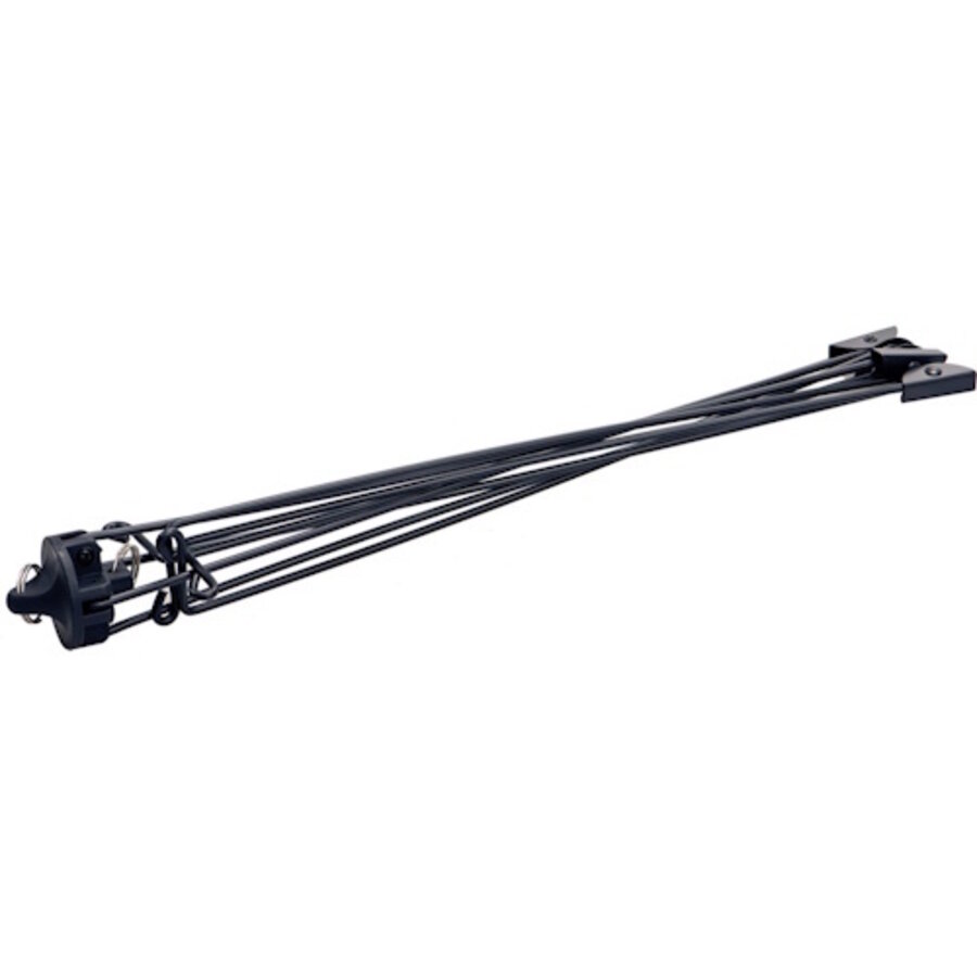 Albatros Kruisnet met rand 6 mm 1 meter - inklapbaar aasvisnet met opstaande rand