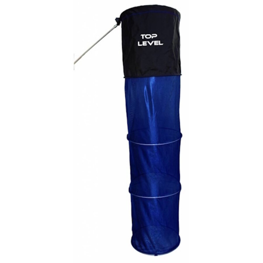 Toplevel Keepnet Round – visvriendelijk leefnet met verstelbaar blok en aluminium hoepels