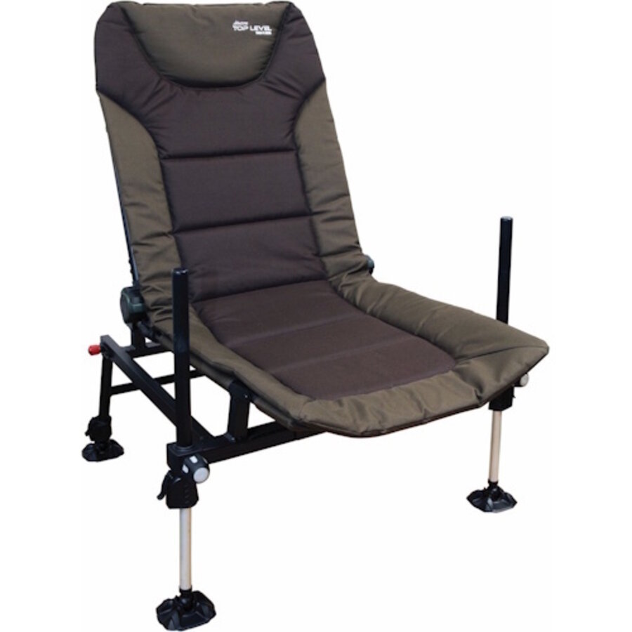 Toplevel Adjustable Feeder Chair - verstelbare visstoel met stalen frame en 600D polyester bekleding