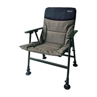 Comfort Arm Chair - verstelbare visstoel met armleuningen en 600D polyester bekleding