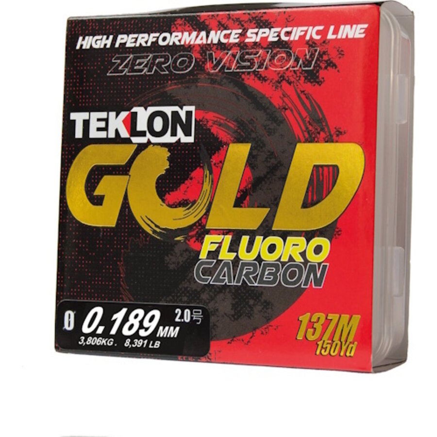 Gold Fluorocarbon - premium onzichtbare vislijn met Japan Technology Zero Vision