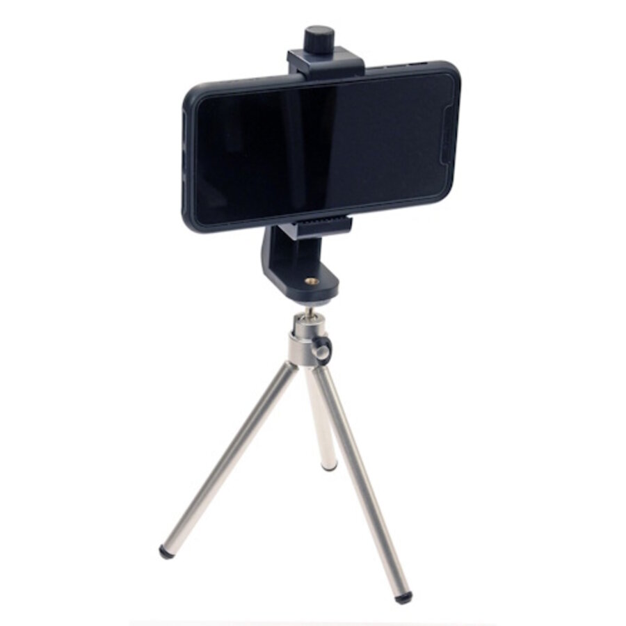 Smartphone Tripod en Houder - compacte verstelbare tripod voor foto’s en video’s