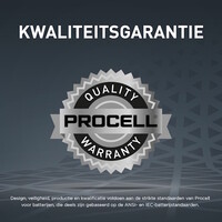 Procell Alkaline Batterij AAA - professionele alkalinebatterij voor apparaten met hoog stroomverbruik