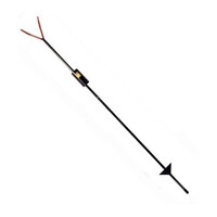 Albatros Strandsteun 120CM - metalen hengelsteun met V-houder voor strandvissen