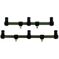 Buzzerbar Set 3-Head – Army Green design met metalen schroefdraad en verstelbare adjusters