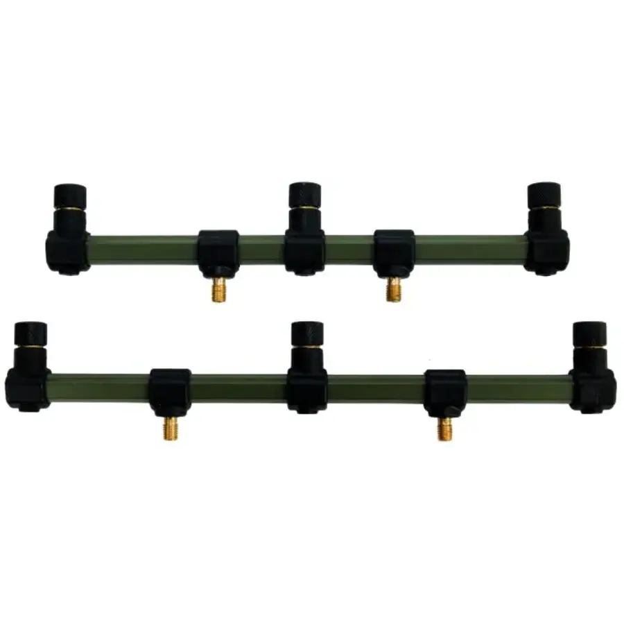 Buzzerbar Set 3-Head – Army Green design met metalen schroefdraad en verstelbare adjusters