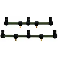 Army Green design met double bankstick aansluiting en verstelbare metalen schroefdraad