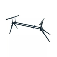 Stealth Rodpod 3 Hengels – Verstelbare rodpod met buzzerbars (50 cm) en draagtas