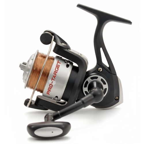 ALBATROS Pro-Target 1000FD met lijn - soepele lichtgewicht vismolen met front drag systeem
