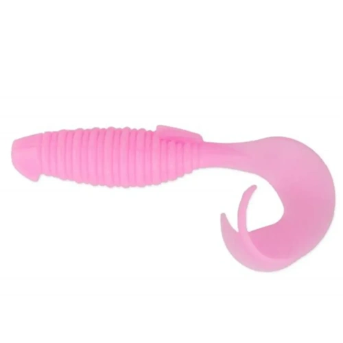 Keitech Flapper Grub 4 (10 cm) Softbait - 8 stuks Bubblegum 023S