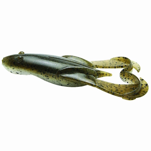 Keitech Noisy Flapper 3.5 (8,5 cm) Softbait - 5 stuks Green Pumpkin Frog 465T